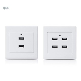 Ch*【พร้อมส่ง】อะแดปเตอร์ชาร์จไฟฟ้า USB 110V-250V สําหรับบ้าน สํานักงาน