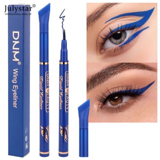 JULYSTAR ดินสอเขียนขอบตาแบบน้ำสีสันสดใส Waterproof Long Lasting Makeup Liquid Eye Liner Natural Blue Green Yellow Eye Liner