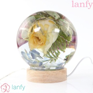 Lanfy แม่พิมพ์ซิลิโคน ทรงกลม รูปลูกบอล 3D สําหรับตกแต่งบ้าน