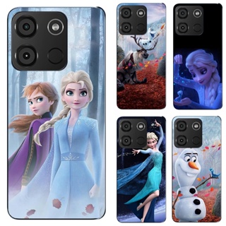 เคสโทรศัพท์มือถือ TPU แบบนิ่ม พิมพ์ลายเอลซ่า สําหรับ Itel A60 Frozen II