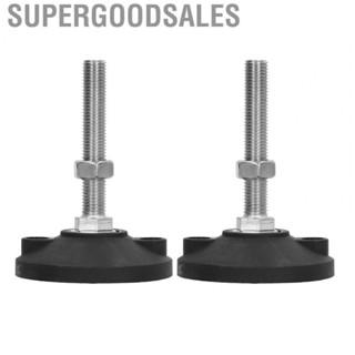 Supergoodsales 2PCS Thread Furniture Glide Leveling Mount Round Nylon Feet