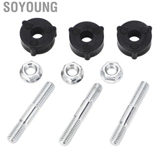 Soyoung Fuel Rail Spacers Studs Nuts Break Proof Metal Plastic Hardware Kit for Acura B D Series