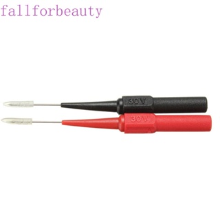 FALLFORBEAUTY เครื่องมือทดสอบ เจาะ ฉนวนกันความร้อน สีแดง 30V