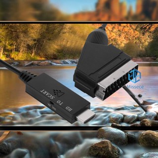 สายเคเบิ้ลแปลงเสียงวิดีโอ ใช้พลังงานต่ํา น้ําหนักเบา สีดํา สําหรับ HDMI