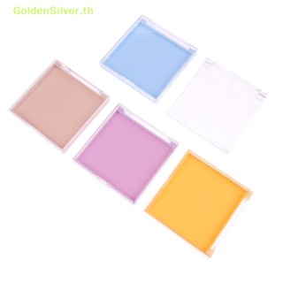 Goldensilver กล่องเก็บอุปกรณ์ตกแต่งเล็บ สีเงิน