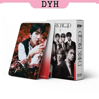 ENHYPEN การ์ด โปสการ์ด DARK BLOOD KPOP LOMO Card 55 ชิ้น/กล่อง