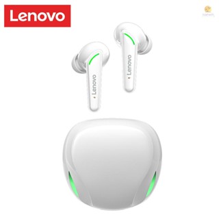 Tosw) Lenovo XT92 True Wireless BT5.1 หูฟังเกมมิ่ง ความล่าช้าต่ํา ควบคุมแบบสัมผัส พร้อมไมโครโฟน เคสชาร์จ 300mAh