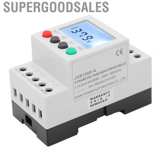 Supergoodsales Voltage Phase Sequence Protector AC 208 To 480V 3  Relay 4