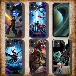 เคสมือถือ TPU แบบนิ่ม ลาย how to train your dragon Y280 สําหรับ iPhone 6 6S 7 8 Plus XR XS Max