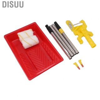 Disuu Trimming Roller Brush Plastic W/Tray Extension Bar Handheld Kit US