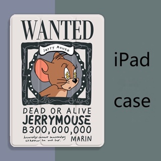 เคส ลาย Jerry Mouse พร้อมช่องใส่ปากกา สําหรับ ipad air 1 2 3 4 5 ipad mini 1 2 3 4 5 6 gen 7 8 9 pro 9.7 10.2 11 2020 2021 2022 gen10 2017 2018