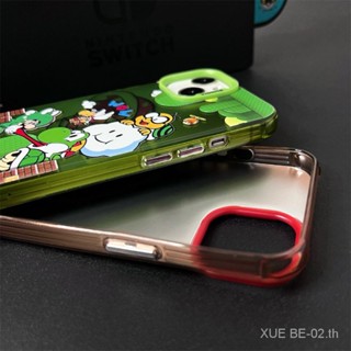 เคสป้องกันโทรศัพท์มือถือ แบบแข็ง ขอบนิ่ม ขอบใหญ่ กันกระแทก ลายการ์ตูนเกม Uncle Ma 14promax 13pro 12 11