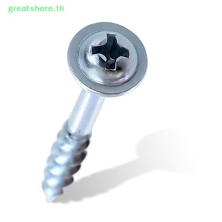 Greatshore สกรูเคลือบ ST4 100 ชิ้น