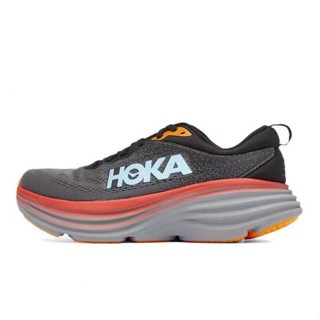 ใหม่ HOKA ONE ONE Bondi 8 รองเท้ากีฬา รองเท้าวิ่ง ลําลอง ดูดซับแรงกระแทก สําหรับผู้ชาย