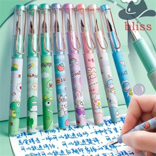 BLISS ปากกาหมึกซึม Kawaii EF 0.38 มม. F 0.5 มม. สีฟ้า