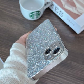 silvery Quadrilateral softness Hard back เคสซิลิโคน iPhone11 case compatible for iPhone 14 13 12 11 Pro max เคสไอโฟน11กันกระแทก เคสไอโฟน14promax เคสiPhone13promax case iPhone 12 Pro max