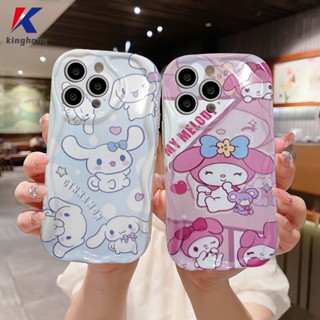 เคสโทรศัพท์มือถือ ขอบโค้ง ลาย Melody Cinnamoroll 3D แวววาว สําหรับ VIVO Y15S Y22 Y22S Y35 Y15C Y91C Y21 2021 Y16 Y56 Y02A Y21A Y21T Y12S Y12 Y20 Y30 Y21S Y21E Y21G Y20S Y12i Y3S Y33T Y15A Y01 Y02 Y01A Y91 Y30i Y93 Y95 Y15 Y17 Y50