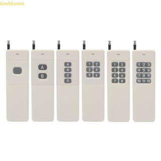 Godd รีโมตคอนโทรล 433Mhz พลังงานสูง 1 2 4 6 8 12CH ตัวรับส่งสัญญาณ สําหรับมอเตอร์