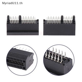 Myriadu ซ็อกเก็ตเชื่อมต่อช่องเสียบการ์ดจอ PCIE PCI-E PCIE-36Pin DIP 1 ชิ้น