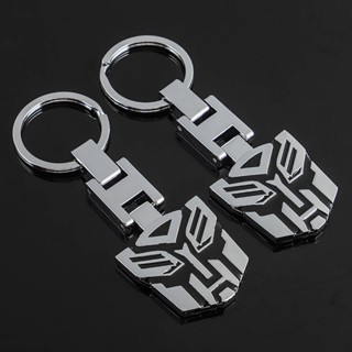 A Double-Sided Movie Peripheral Bopai Transformer Metal Keychains Car Couple Car Key Ring Chain Ring Pendant Qm2y