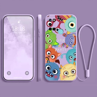 เคส REALME 7i เคสโทรศัพท์มือถือ แบบนิ่ม กันลื่น ป้องกันกล้อง ลายมอนสเตอร์น่ารัก สําหรับ