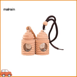 [Ma] ขวดน้ําหอมเปล่า แบบไม้น่ารัก สําหรับแขวนตกแต่งรถยนต์