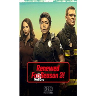 DVD 9-1-1 Season 3 ( ep 1-18 จบ ) (เสียง อังกฤษ | ซับ ไทย) หนัง ดีวีดี