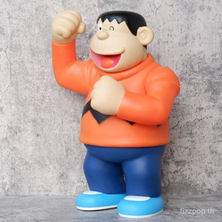 [Spot quick delivery] fat Tiger boxing sweater blink and laugh funny Doraemon series ornaments toy doll model hand-held Wholesale