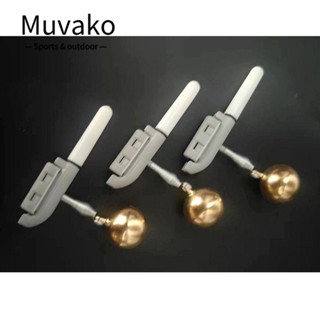 Muvako แท่งไฟ LED เรืองแสง กันน้ํา สีแดง สําหรับตกปลากลางคืน 2023 2 ชิ้น