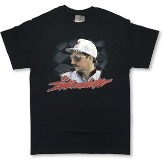 เสื้อยืด คอกลม พิมพ์ลาย Nascar Dale Earnhardt Sr The Intimidator สําหรับผู้ใหญ่