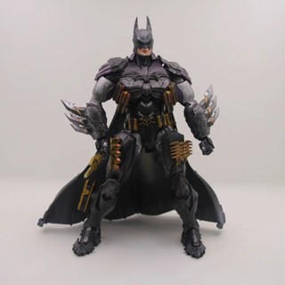 9.9 เหนื่อยมากตุ๊กตาโมเดลฟิกเกอร์ Playarts Pa Heavy Armored Board Batman Joint Movable Model Figure 2EM0 ของเล่นสําหรับเด็ก