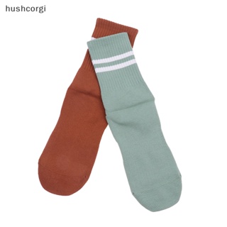 [hushcorgi] ถุงเท้ากีฬา โยคะ พิลาทิส เต้นรํา ฟิตเนส กันลื่น ใหม่ พร้อมส่ง