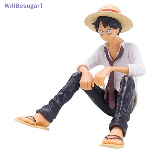 [WillBesugarT] โมเดลฟิกเกอร์ Pvc รูปการ์ตูนอนิเมะ One Piece Luffy Monkey D Luffy Sabo Ace สําหรับตกแต่งเค้ก รถยนต์ เก็บสะสม