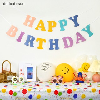 Delicatesun แบนเนอร์สุขสันต์วันเกิด ลูกอม บาร์ พวงมาลัย ตกแต่ง สีบรอนซ์ มาการอง สุขสันต์วันเกิด บัง งานเลี้ยงวันเกิด แรกเกิด อุปกรณ์อาบน้ําเด็ก ดี