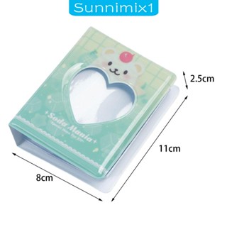 [Sunnimix1] สมุดอัลบั้มรูปภาพ โฟโต้การ์ด ขนาดเล็ก 3 นิ้ว สําหรับผู้หญิง