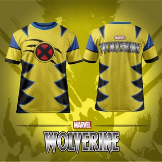 [พร้อมส่ง] Jersey MARVEL WOLVERINE KIDS ผู้ใหญ่