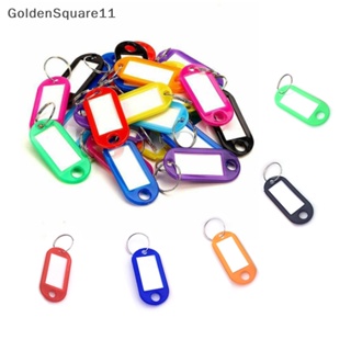Goldensquare พวงกุญแจป้ายแท็ก ID หลากสี 30 ชิ้น