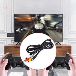 Ior อะแดปเตอร์สายเคเบิลคอมโพสิต RCA สเตอริโอ 1 8 ม. สําหรับสายเคเบิล