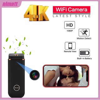 Ni เครื่องทําความชื้น กล้องบันทึกวิดีโอ 1080p Hd WiFi P2P DVR Aroma Diffuser อินฟราเรด Night Vision สําหรับบ้าน