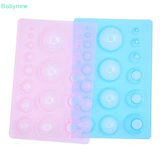 &lt;Babynew&gt; แม่พิมพ์กระดาษควิลลิ่ง แบบครึ่งลูก สุ่มสี สําหรับตกแต่งสมุดภาพ งานฝีมือ DIY