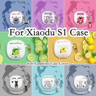 【Case Home】เคสหูฟัง แบบนิ่ม ลายการ์ตูน สําหรับ Xiaodu S1 Xiaodu S1