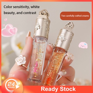 【COD】 Angels Color Change Jelly Lip Oil Fruity Lip Gloss Natural Lasting Moisturizing Red Lip Lines Plumping Lips Care Lip Produits For Women Beauty
