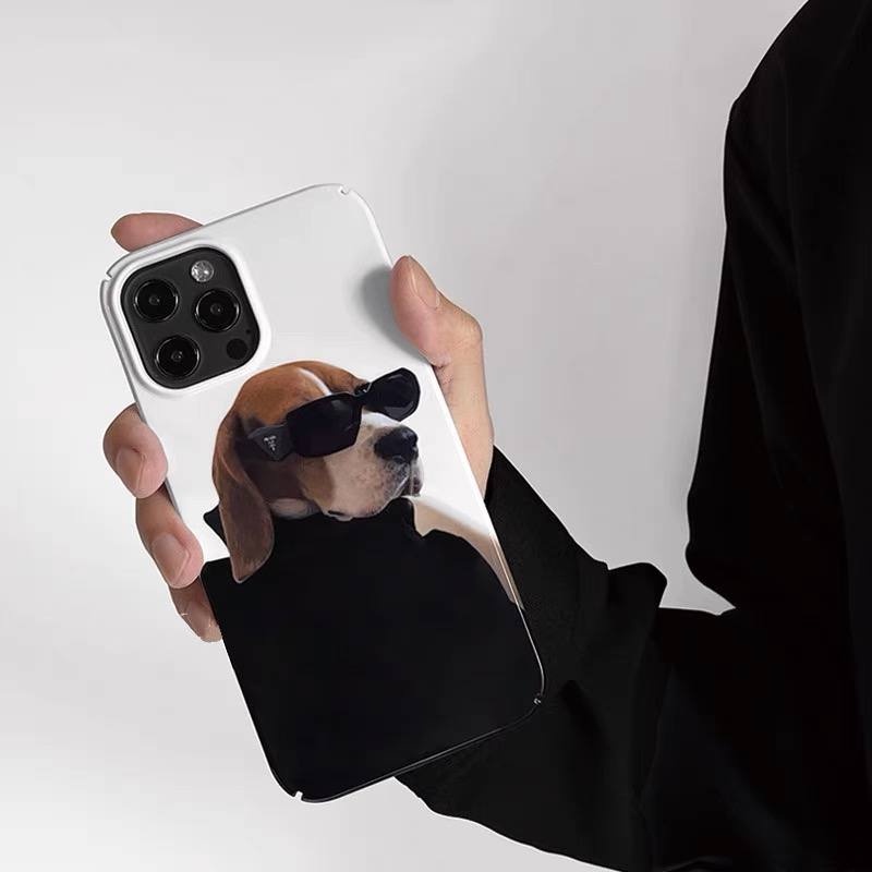 Cool Dog Film Case เข้ากันได้กับ iPhone 14 Pro Max 14 Pro 14 13 Pro Max 12 PRO MAX 12 PRO 12 11 PRO 