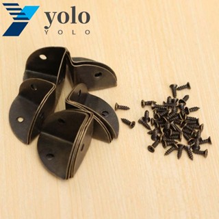 Yolo กล่องไม้ ป้องกันมุม สําหรับเฟอร์นิเจอร์ DIY