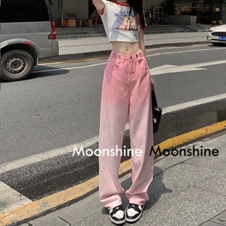 Moon  กางเกงขายาว คาร์โก้ กางเกง เชือกอเมริกันคลาสิค Cargo pants 2023 NEW High quality ทันสมัย ทันสมัย รุ่นใหม่ ES220069 36Z230909