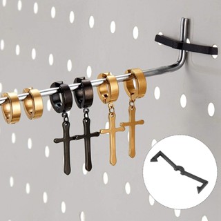 [Dealslickr5 ] ตะขอพลาสติก สําหรับแขวนโชว์ Pegboard 100 ชิ้น