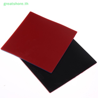 Greatshore ไม้ปิงปอง ฟองน้ํายาง 2.2 มม. สีแดง ดํา สําหรับฝึกตีปิงปอง 1 ชิ้น