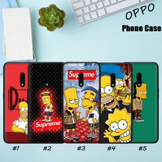 เคสโทรศัพท์มือถือ TPU แบบนิ่ม ลาย WV2 FH270 The Simpsons สําหรับ OPPO Reno 2 2Z 2F 3 4 4Z A92S 5 Lite Pro Plus 5G 4G