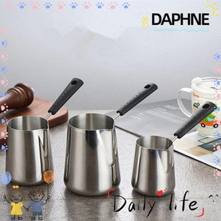 Daphne หม้อละลายขี้ผึ้ง ด้ามจับยาว DIY สําหรับเทเทียน