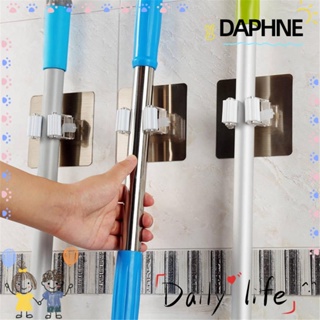 Daphne ที่วางไม้ถูพื้น แบบตัวดูดติดผนัง อุปกรณ์เสริม สําหรับห้องน้ํา ห้องครัว